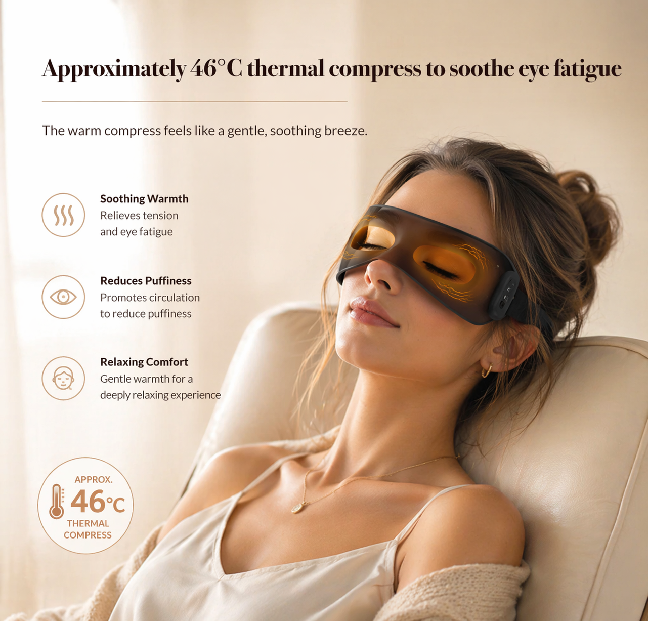 Japan-Style EMS Microcurrent RF Eye Massager - Image 3